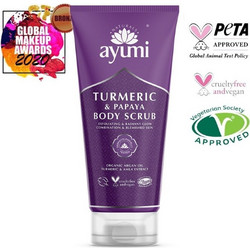 Ayumi Turmeric & Papaya Scrub Σώματος 200ml