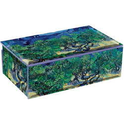 LE MUSEE COLLECTION ΓΥΑΛΙΝΗ ΜΠΙΖΟΥΤΙΕΡΑ 18X13X6 εκ. VAN GOGH OLIVIERS (159981900098)