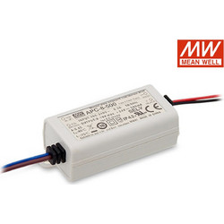 ΤΡΟΦΟΔΟΤΙΚΟ LED 8W/8-16VDC/500mA IP42 APC-8-500 MEAN WELL