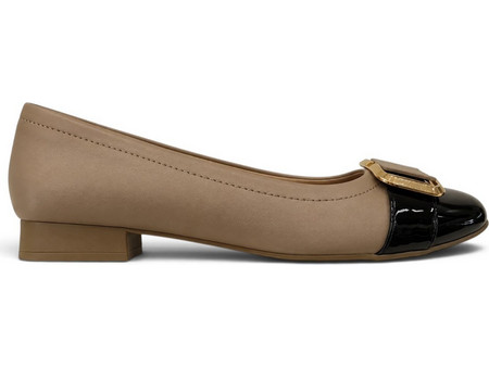 ZAK SHOES SD06018 Μπαλαρίνα Taupe