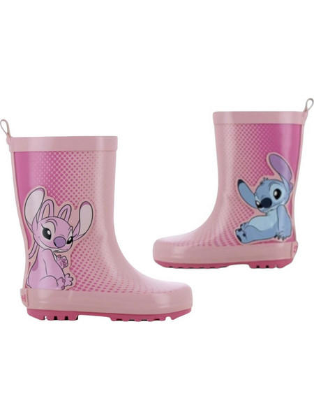 LILO & STITCH Twin Γαλότσα 24-32 / LS002770 ΡΟΖ