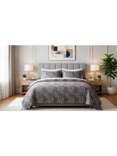 Σετ Μαξιλαροθήκες Polycotton με Φάσα (Π: 50cm x Μ: 70cm) - 2520226529 Animal Print
