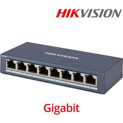 Hikvision DS-3E0508-E Unmanaged L2 Switch με 8 Θύρες Ethernet 1Gbps