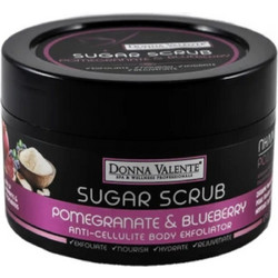 Donna Valente Autumn Berries Sugar Exfoliator Scrub Σώματος 600gr