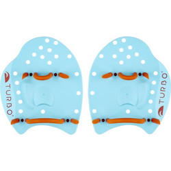 Turbo Professional Hand Paddles Classic Flat Χεράκια Κολύμβησης - S TURBO blue