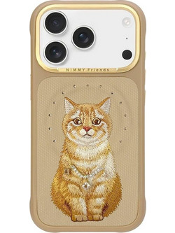 Nimmy Lucky Fashion Cat MagSafe Back Cover Brown (iPhone 18 Pro Max / 17 Pro Max)