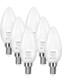 Λάμπα LED LEPRO 600059-WW-EU-6 E14, σε σχήμα κεριού, 4,2 W (40 W) 470 lm, 2700 K, Κατηγορία Ε 600059-WW-EU-6