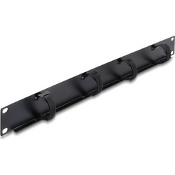 DELOCK cable management panel 91067 για rack 19" 1U, βάθος 44.2mm, μεταλλικό, μαύρο