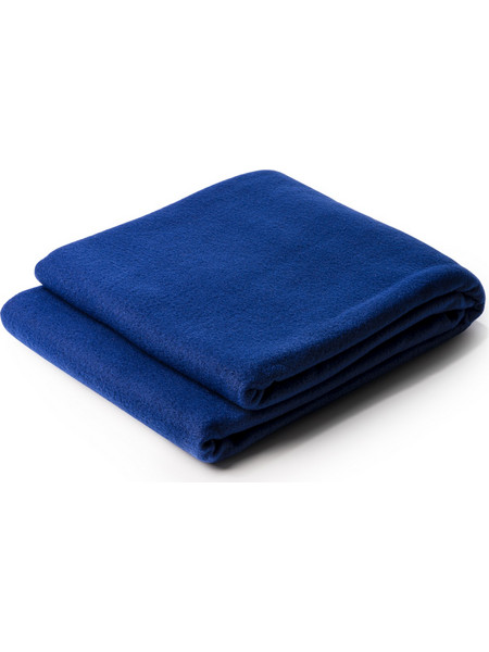 Κουβέρτα fleece BRANDON από RPET ROYAL BLUE