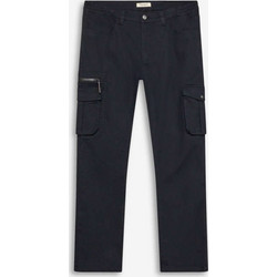 Ελαστικό παντελόνι cargo classic fit με λάστιχο στη μέση, straight