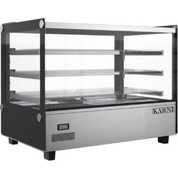 Βιτρίνα επιτραπέζια θερμαινόμενη Karni ARIA-40220 με 3 επίπεδα χωρητικότητα 135Lt 710x568x686mm (Εξουσιοδοτημένο Service)