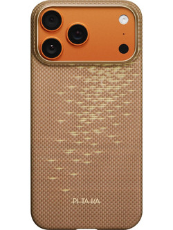 Pitaka Edge Back Cover Golden Glint (iPhone 17 Pro)