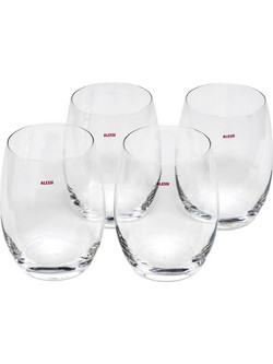 Alessi Σετ Ποτήρια Ουίσκι Γυάλινα Mami XL 500ml 4τμχ SG119/3S4
