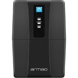 Armac H/850E LED V2 UPS Line Interactive 850VA 480W με 2 Πρίζες Schuko