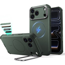 ESR Cyber Tough Kickstand MagSafe Θήκη iPhone 18 Pro / 17 Pro Green