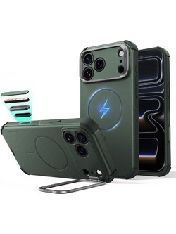 ESR Cyber Tough Kickstand MagSafe Θήκη iPhone 18 Pro / 17 Pro Green