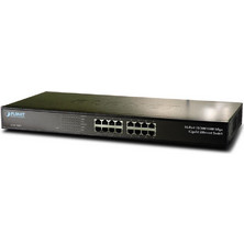Planet GSW-1601 Unmanaged L2 Switch με 16 Θύρες Ethernet 1Gbps