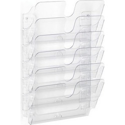 Δίσκοι Εγγράφων Durable brochure dispenser Querformat Flexiplus 6 A4 transp