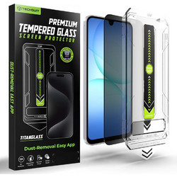 Προστασία οθόνης κινητού Techsuit TitanGlass CrystalHD Fingerprint Unlock for Samsung A16 4G/ A16 5G/A17 4G/ A17 5G Privacy