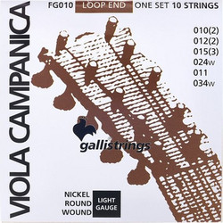 Galli FG010 Σετ Χορδές Viola Campanica