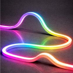 VenCore 6174-50004 - NeonFlex LED RGB - Ταινία Neon Flex LED SMD5050 - 1 Μέτρο - 18 Watt 230 Volt - 1280 Lumens - Αδιάβροχη IP65 - RGB - Μ100xΠ2.6xΥ1