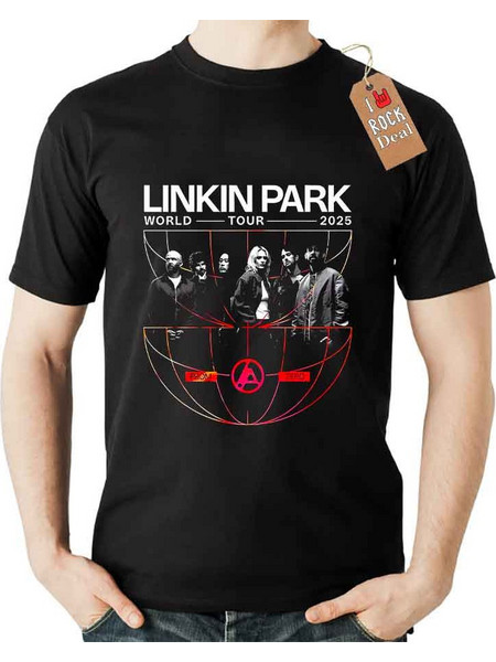 Linkin Park Tour T-Shirt Μαύρο