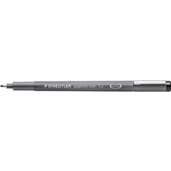 Μηχανικό Μολύβι Staedtler pigment liner 1,2mm Black 10 pieces