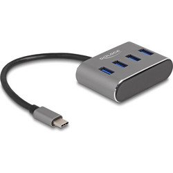 DeLOCK 63223 USB Hub 3.0 USB-C με 4 Θύρες USB-A