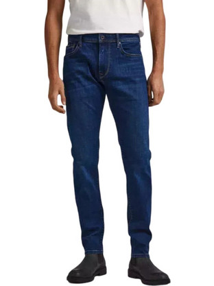 Pepe Jeans Ανδρικό Τζιν Παντελόνι Slim Dark Denim PM206326WN92-000