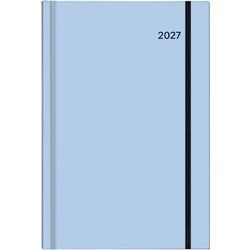 2027 Ημερολόγιο Ημερήσιο Elegant 17x25 Pale Blue