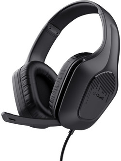 Trust GXT415 Zirox Gaming Headset Over Ear Black