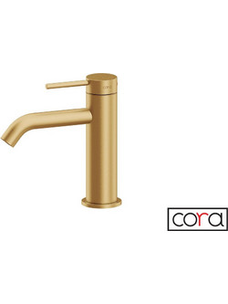 ΜΠΑΤ.ΝΙΠΤ+ΒΑΛΒ.CLIC-CLAC COSMO INOX PVD BRUSHED GOLD