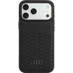 Audi Leather Case MagSafe Θήκη iPhone 18 Pro Max / 17 Pro Max Black (AU-TPUPCMIP18PM-A3/D2-BK)