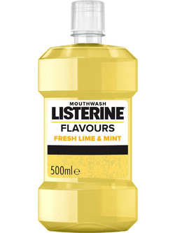 Listerine Fresh Ginger & Lime Mild Taste 500ml