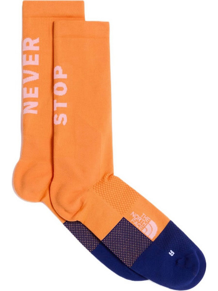 The North Face Never Stop Trail Run Crew Ανδρικές Κάλτσες Papaya/Bold Blue