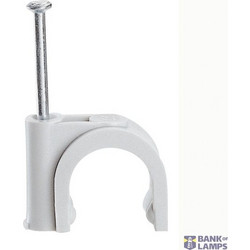 Cable Clip Fixfor O10mm Grey