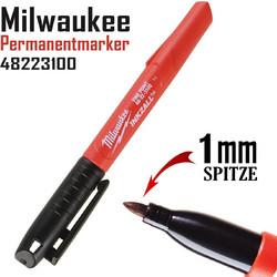 Mαρκαδόρος Μαύρος Λεπτής Μύτης INKZALL(TM) Milwaukee 48223100