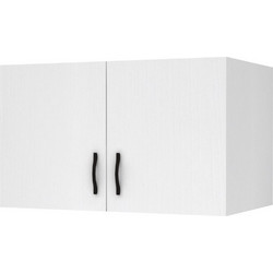 Πατάρι ντουλάπας Victoria Megapap δίφυλλο χρώμα λευκό 100x60x59εκ