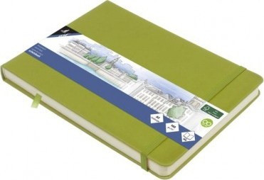 KANGARO SKETCHBOOK Α5 LANDSCAPE LIME GREEN 140GR, 160ΣΕΛ. ΜΕ ΛΑΣΤΙΧΟ ΚΑΙ ΣΚΛΗΡΟ ΕΞΩΦΥΛΛΟ