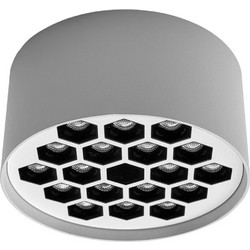 Aca Led Κυψελωτό Φωτιστικό Οροφής 10W 3000K 1300lm Λευκό (KYVAS1030W)