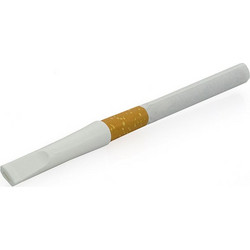 Denicotea Πιπάκι Τσιγάρου Denitip Μιας Χρήσης Regular 8mm Λευκό - Μήκος 6cm