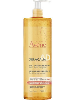 Avene XeraCalm A.D with Pump Λάδι Καθαρισμού για Ξηρό Δέρμα 750ml