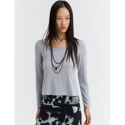 NAMASTE ΜΠΛΟΥΖΑ 19%ΜΑΛ-73%ΤΕΝ-8%ΕΛ VIVIEN - WW0726021 - ΓΥΝΑΙΚΕΙΟ - GREY