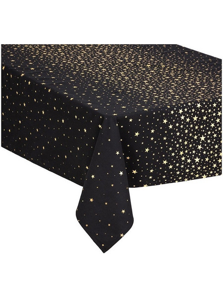 ΤΡΑΠΕΖΟΜΆΝΤΗΛΑ & ΠΕΤΣΈΤΕΣ ΔΕΙΠΝΟΥ COTTON TABLECL STARS GOLD 140X240 ATMOSPHERA 16960