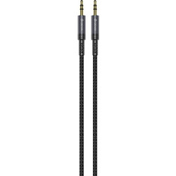 Καλώδιο Ήχου Woven Devia EC618 3.5mm/3.5mm 1m Ipure Μαύρο