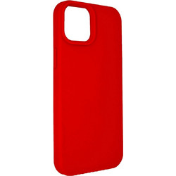 Ancus Silicone Liquid Back Cover Red (iPhone 15 Plus)