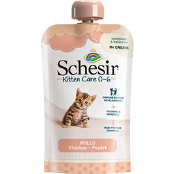 Schesir Kitten Cream with Chicken 150gr