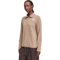 The North Face Glacier 1/4 Zip Γυναικείο Αθλητικό Φούτερ Μπεζ NF0A8D2J-2H9