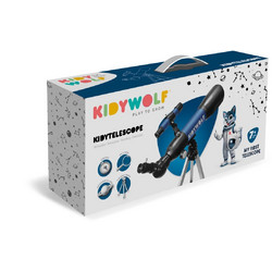 KIDYWOLF KIDYTELESCOPE Παιδικό Τηλεσκόπιο με Τρίποδο, Πυξίδα & Μεγέθυνση 18x και 60x (7+ ετών) 181818
