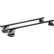 Εγκάρσιες ράβδοι MENABO Omega L 1268 + Stand μαύρο